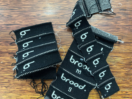 At Brood we knit our own labels