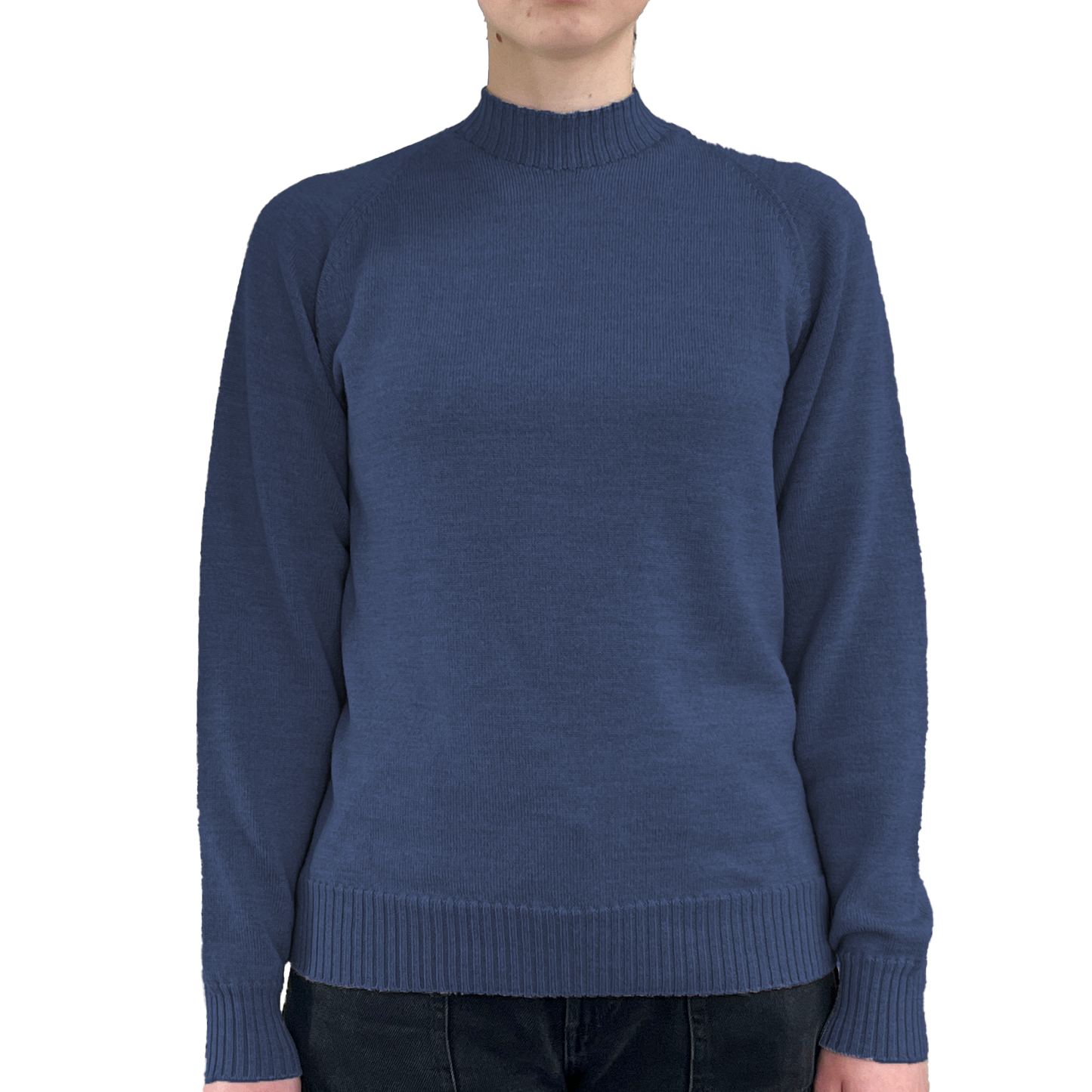 The Yarra mock neck merino jumper