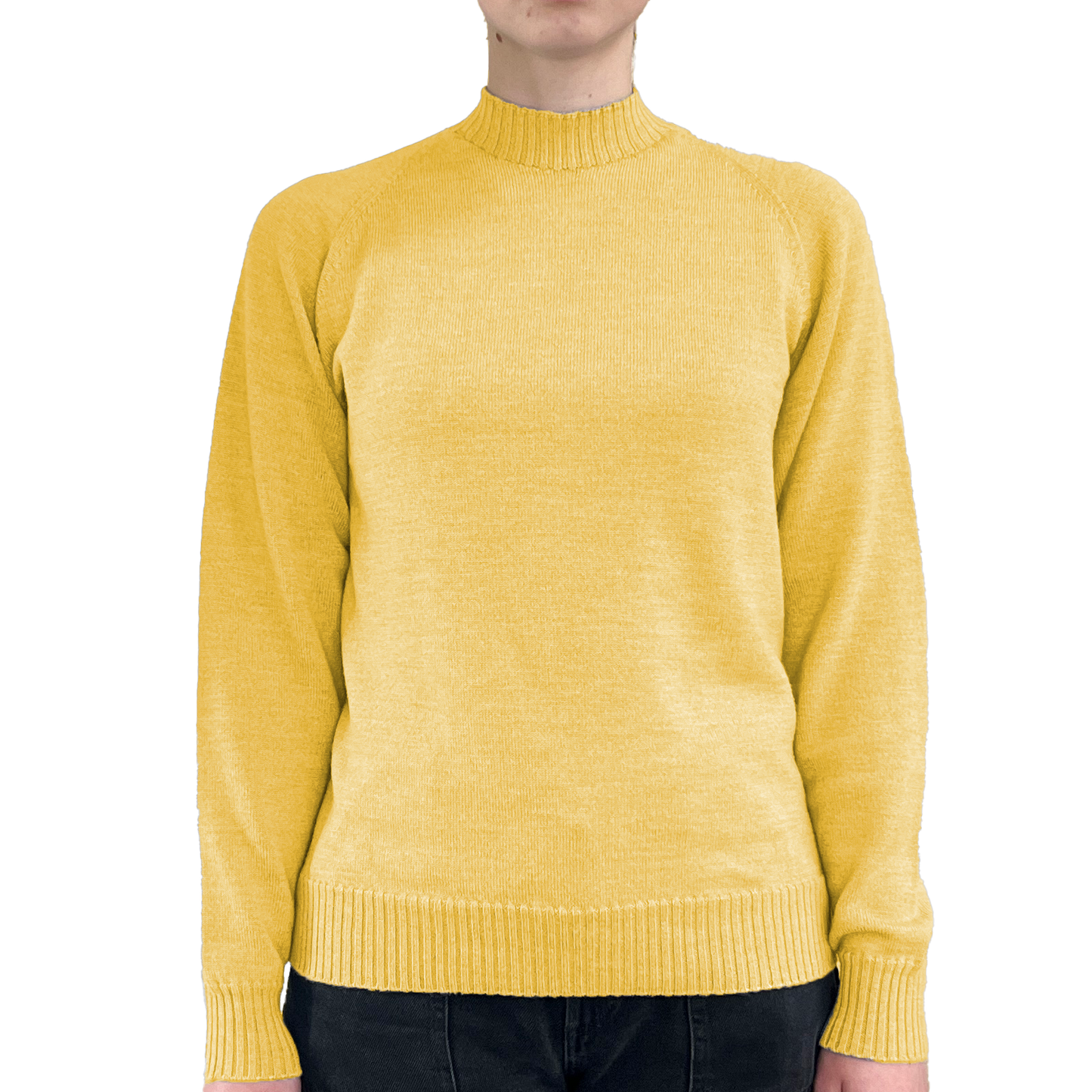 The Yarra mock neck merino jumper