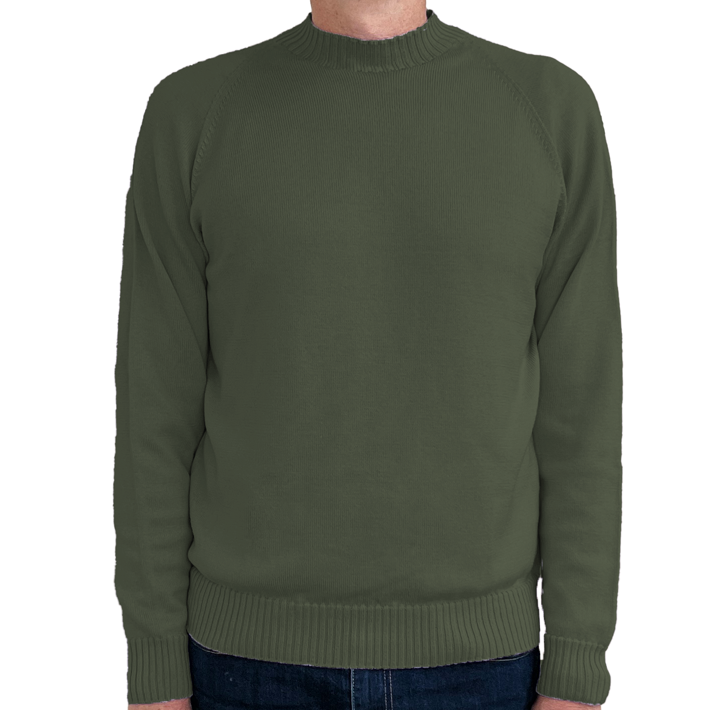 The Yarra mock neck merino jumper