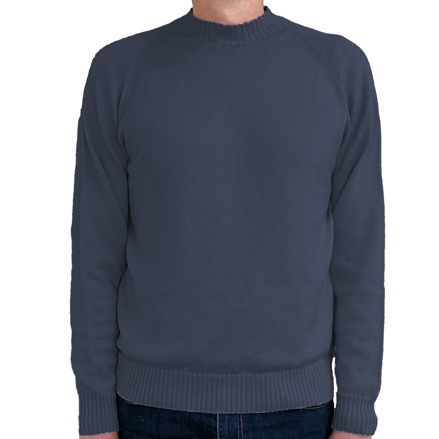 The Yarra mock neck merino jumper
