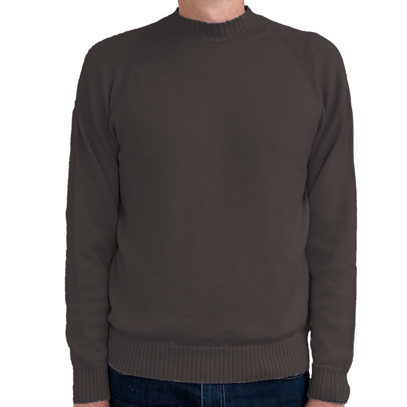 The Yarra mock neck merino jumper