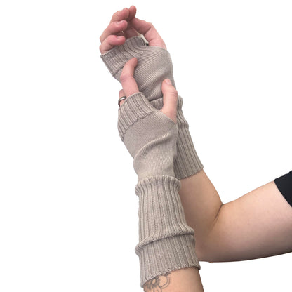 The Gembrook Fingerless Merino Mitts