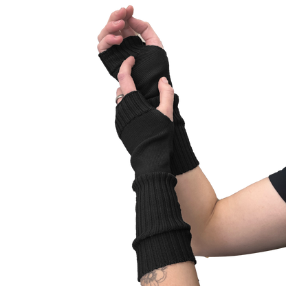 The Gembrook Fingerless Merino Mitts