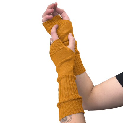 The Gembrook Fingerless Merino Mitts