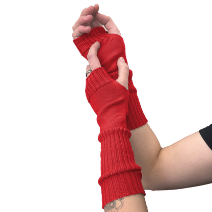 The Gembrook Fingerless Merino Mitts