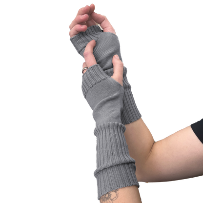 The Gembrook Fingerless Merino Mitts