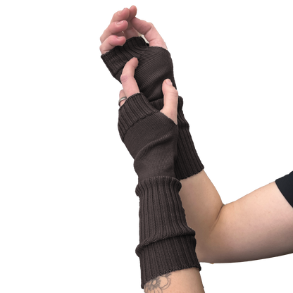 The Gembrook Fingerless Merino Mitts