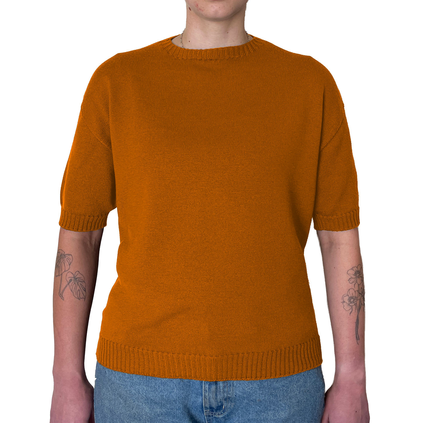 The Gladys boxy crew shirt - hip length