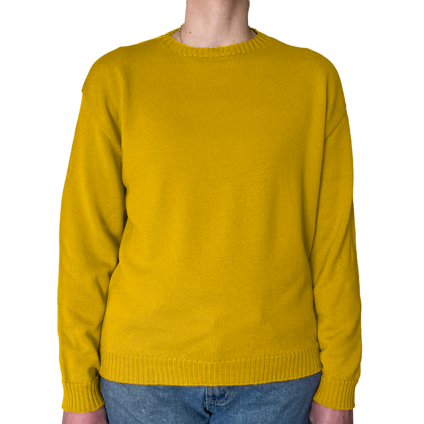 The Gladys boxy crew jumper - hip length