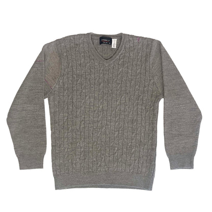 Ansett, Cable V-Neck Jumper