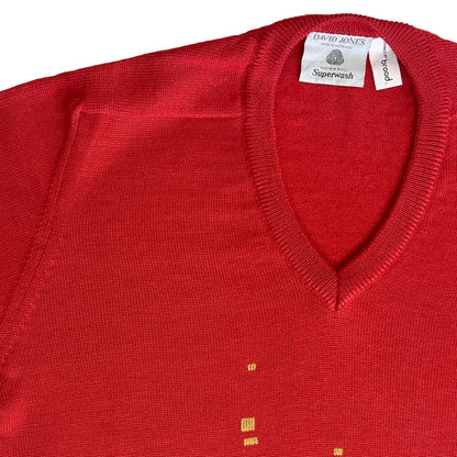 David Jones, V-Neck Jumper