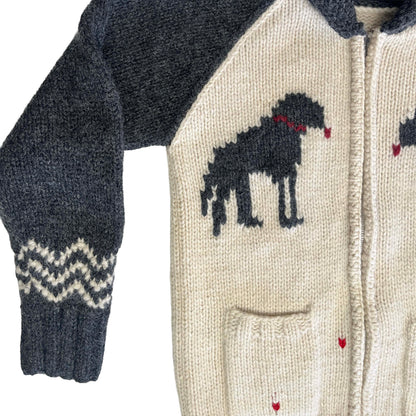No label, Zip Cardigan