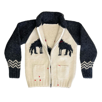 No label, Zip Cardigan